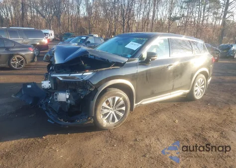 2024 Infiniti Qx60 Pure Awd z USA, uszkodzony, nr VIN 5N1DL1ESXRC356682